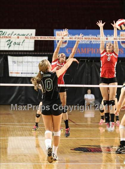 Thumbnail 2 in Cardinal Gibbons vs North Iredell (NCHSAA 3A Final) photogallery.