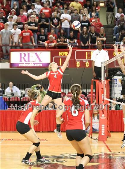 Thumbnail 2 in Cardinal Gibbons vs North Iredell (NCHSAA 3A Final) photogallery.