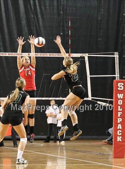 Thumbnail 1 in Cardinal Gibbons vs North Iredell (NCHSAA 3A Final) photogallery.