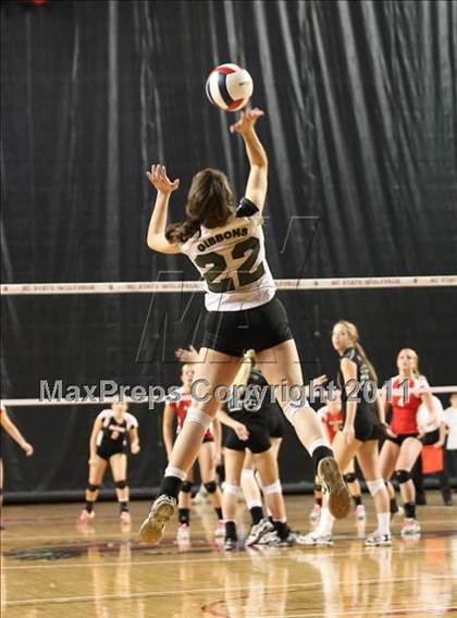 Thumbnail 3 in Cardinal Gibbons vs North Iredell (NCHSAA 3A Final) photogallery.