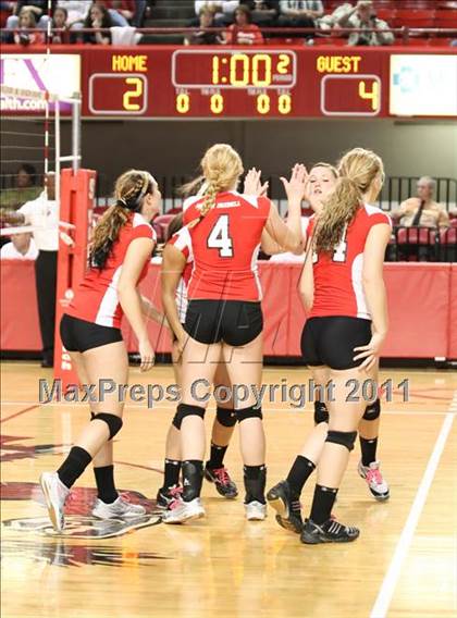 Thumbnail 1 in Cardinal Gibbons vs North Iredell (NCHSAA 3A Final) photogallery.