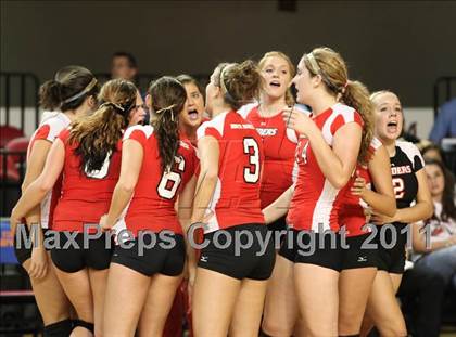 Thumbnail 2 in Cardinal Gibbons vs North Iredell (NCHSAA 3A Final) photogallery.