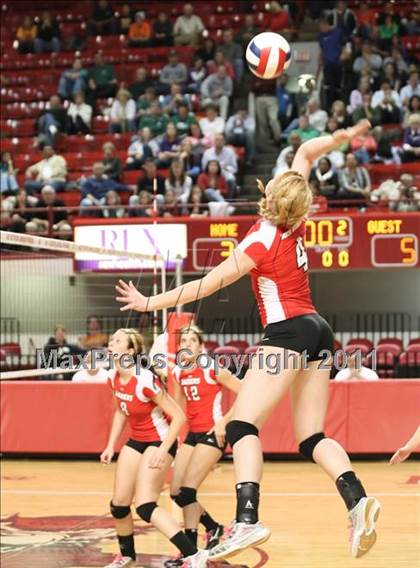 Thumbnail 3 in Cardinal Gibbons vs North Iredell (NCHSAA 3A Final) photogallery.