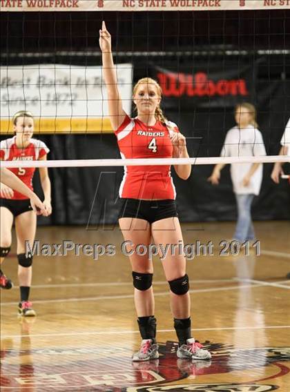 Thumbnail 3 in Cardinal Gibbons vs North Iredell (NCHSAA 3A Final) photogallery.