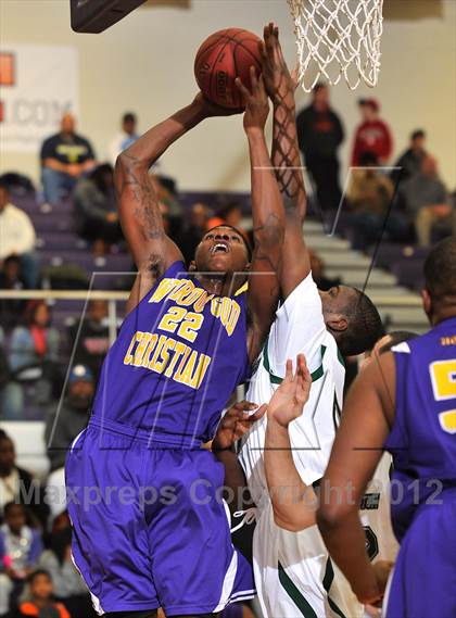Thumbnail 1 in Word of God Christian Academy vs. New Hampton (HighSchoolOT.com Invitational) photogallery.