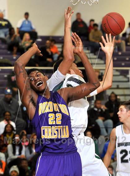 Thumbnail 2 in Word of God Christian Academy vs. New Hampton (HighSchoolOT.com Invitational) photogallery.