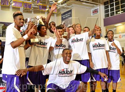 Thumbnail 2 in Word of God Christian Academy vs. New Hampton (HighSchoolOT.com Invitational) photogallery.
