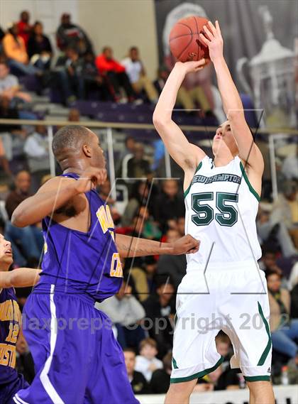 Thumbnail 2 in Word of God Christian Academy vs. New Hampton (HighSchoolOT.com Invitational) photogallery.