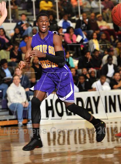 Thumbnail 2 in Word of God Christian Academy vs. New Hampton (HighSchoolOT.com Invitational) photogallery.