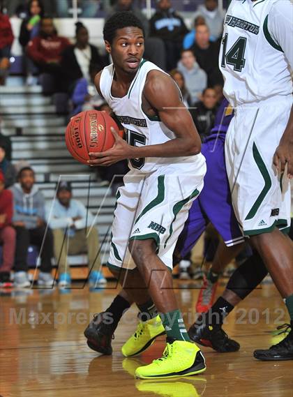 Thumbnail 1 in Word of God Christian Academy vs. New Hampton (HighSchoolOT.com Invitational) photogallery.