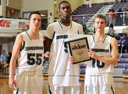 Thumbnail 1 in Word of God Christian Academy vs. New Hampton (HighSchoolOT.com Invitational) photogallery.