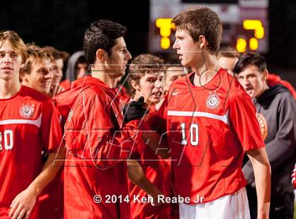 Thumbnail 2 in Lower Dauphin vs Peters Township (PIAA Class AAA Semifinal) photogallery.