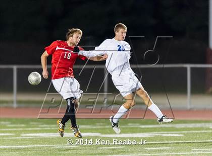 Thumbnail 3 in Lower Dauphin vs Peters Township (PIAA Class AAA Semifinal) photogallery.