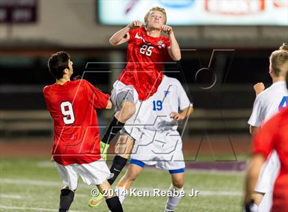 Thumbnail 2 in Lower Dauphin vs Peters Township (PIAA Class AAA Semifinal) photogallery.