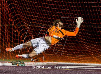 Thumbnail 3 in Lower Dauphin vs Peters Township (PIAA Class AAA Semifinal) photogallery.