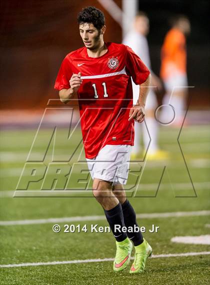 Thumbnail 3 in Lower Dauphin vs Peters Township (PIAA Class AAA Semifinal) photogallery.
