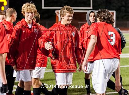 Thumbnail 1 in Lower Dauphin vs Peters Township (PIAA Class AAA Semifinal) photogallery.