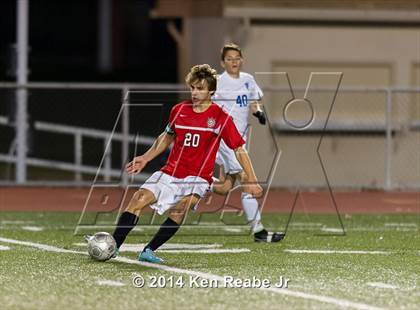 Thumbnail 3 in Lower Dauphin vs Peters Township (PIAA Class AAA Semifinal) photogallery.