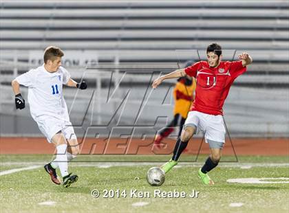 Thumbnail 3 in Lower Dauphin vs Peters Township (PIAA Class AAA Semifinal) photogallery.