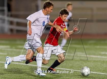 Thumbnail 2 in Lower Dauphin vs Peters Township (PIAA Class AAA Semifinal) photogallery.