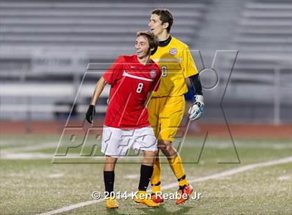 Thumbnail 3 in Lower Dauphin vs Peters Township (PIAA Class AAA Semifinal) photogallery.