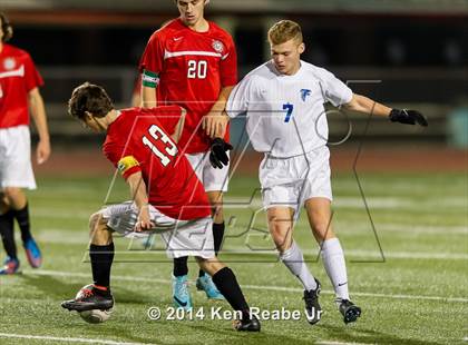 Thumbnail 3 in Lower Dauphin vs Peters Township (PIAA Class AAA Semifinal) photogallery.