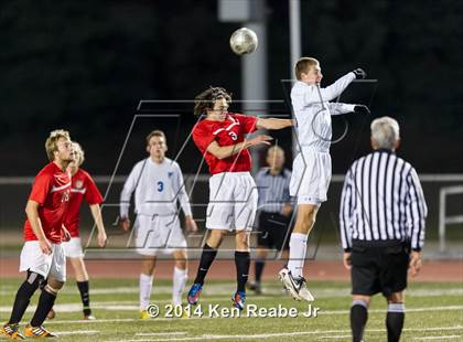 Thumbnail 2 in Lower Dauphin vs Peters Township (PIAA Class AAA Semifinal) photogallery.