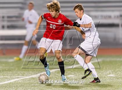 Thumbnail 3 in Lower Dauphin vs Peters Township (PIAA Class AAA Semifinal) photogallery.