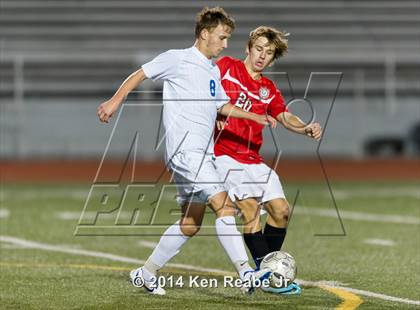 Thumbnail 3 in Lower Dauphin vs Peters Township (PIAA Class AAA Semifinal) photogallery.