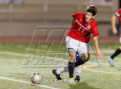 Thumbnail 3 in Lower Dauphin vs Peters Township (PIAA Class AAA Semifinal) photogallery.