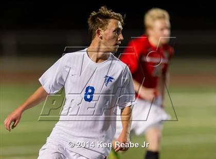 Thumbnail 3 in Lower Dauphin vs Peters Township (PIAA Class AAA Semifinal) photogallery.