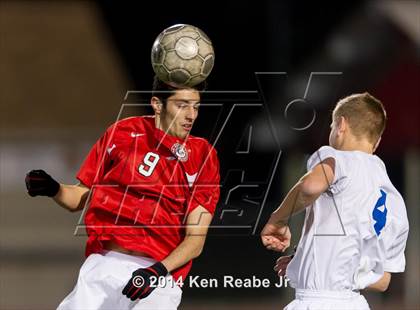 Thumbnail 3 in Lower Dauphin vs Peters Township (PIAA Class AAA Semifinal) photogallery.