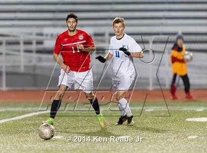 Thumbnail 3 in Lower Dauphin vs Peters Township (PIAA Class AAA Semifinal) photogallery.
