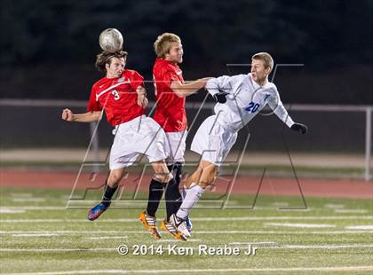 Thumbnail 1 in Lower Dauphin vs Peters Township (PIAA Class AAA Semifinal) photogallery.