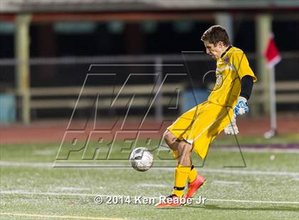 Thumbnail 3 in Lower Dauphin vs Peters Township (PIAA Class AAA Semifinal) photogallery.