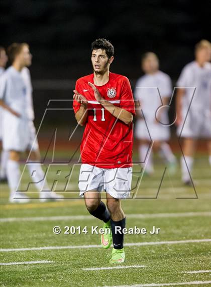 Thumbnail 3 in Lower Dauphin vs Peters Township (PIAA Class AAA Semifinal) photogallery.