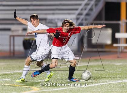 Thumbnail 3 in Lower Dauphin vs Peters Township (PIAA Class AAA Semifinal) photogallery.