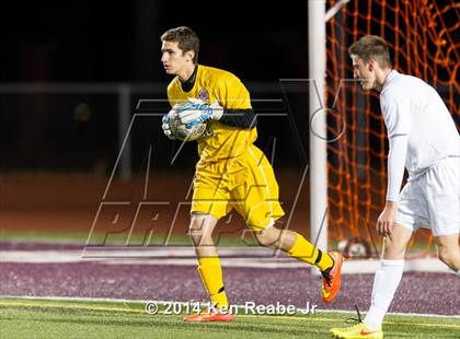 Thumbnail 3 in Lower Dauphin vs Peters Township (PIAA Class AAA Semifinal) photogallery.