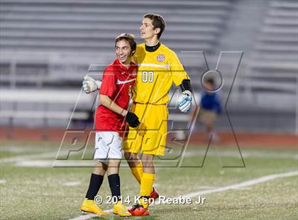 Thumbnail 2 in Lower Dauphin vs Peters Township (PIAA Class AAA Semifinal) photogallery.