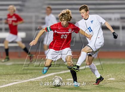 Thumbnail 2 in Lower Dauphin vs Peters Township (PIAA Class AAA Semifinal) photogallery.