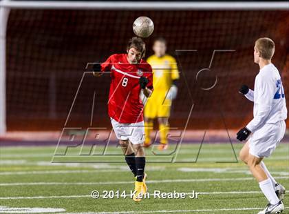 Thumbnail 2 in Lower Dauphin vs Peters Township (PIAA Class AAA Semifinal) photogallery.