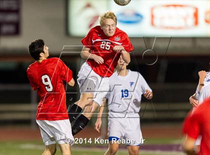 Thumbnail 3 in Lower Dauphin vs Peters Township (PIAA Class AAA Semifinal) photogallery.