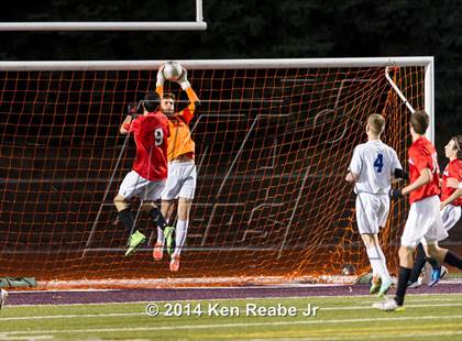 Thumbnail 3 in Lower Dauphin vs Peters Township (PIAA Class AAA Semifinal) photogallery.