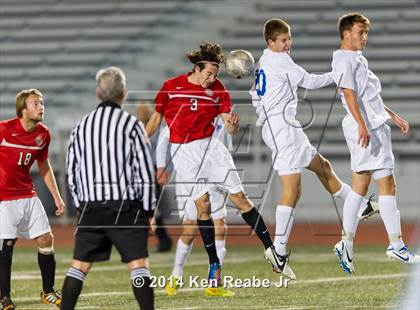 Thumbnail 2 in Lower Dauphin vs Peters Township (PIAA Class AAA Semifinal) photogallery.