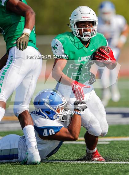 Thumbnail 1 in Lincoln vs Chula Vista (SDFNL Kickoff) photogallery.