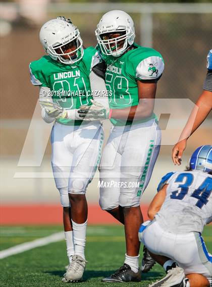 Thumbnail 1 in Lincoln vs Chula Vista (SDFNL Kickoff) photogallery.