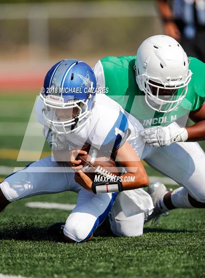 Thumbnail 1 in Lincoln vs Chula Vista (SDFNL Kickoff) photogallery.