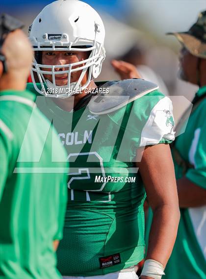 Thumbnail 2 in Lincoln vs Chula Vista (SDFNL Kickoff) photogallery.