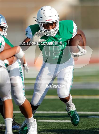 Thumbnail 2 in Lincoln vs Chula Vista (SDFNL Kickoff) photogallery.