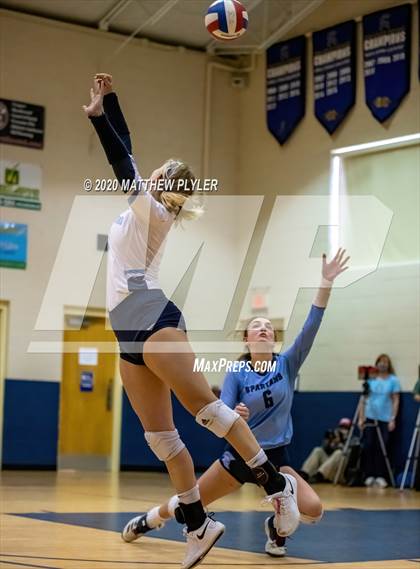 Thumbnail 3 in Gaston Day vs Caldwell Academy (NCISAA 2A State Championship) photogallery.